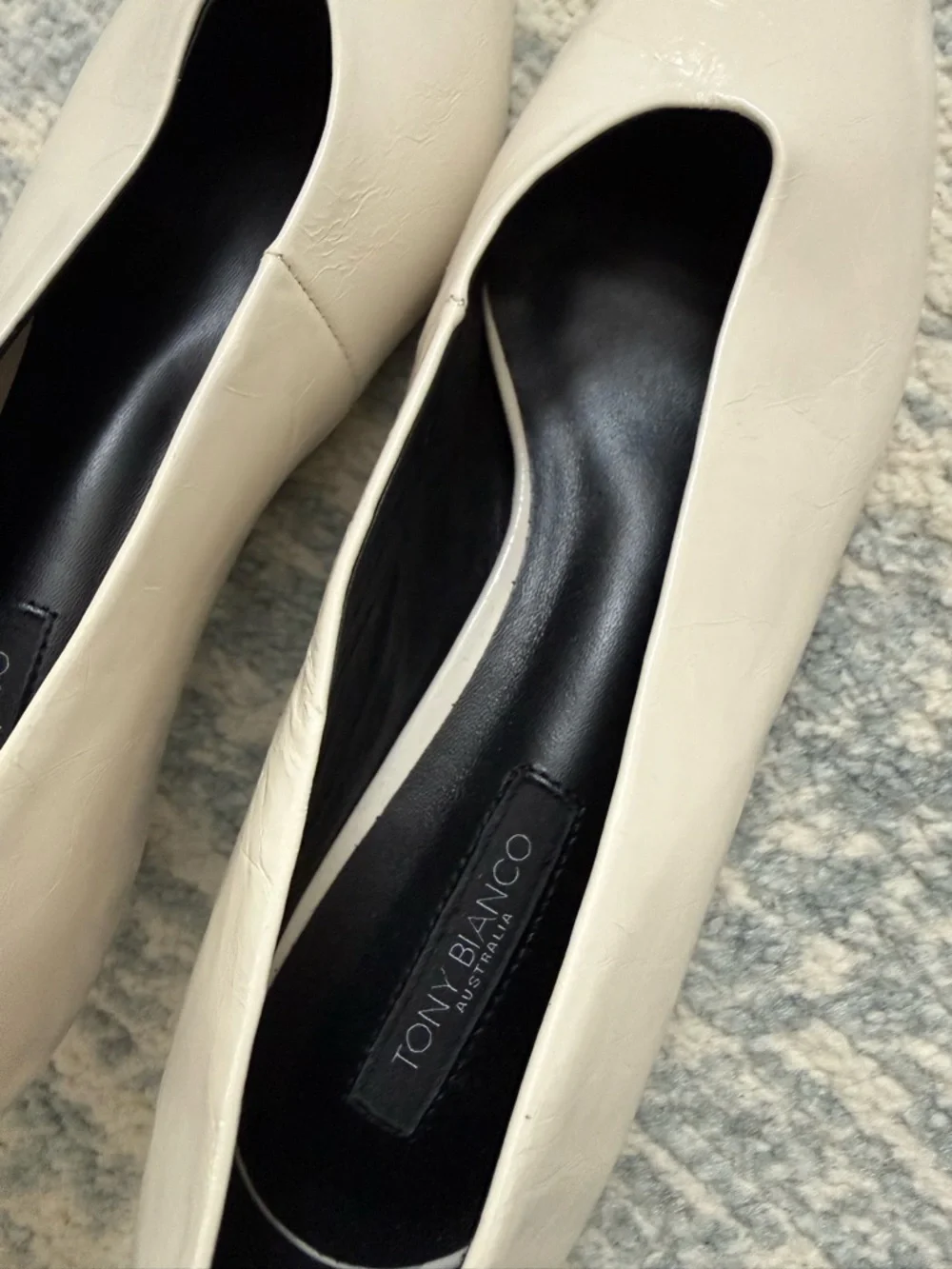 Tony Bianco Cherry Pointed Toe Kitten Heel Pump - Picture 3 of 8